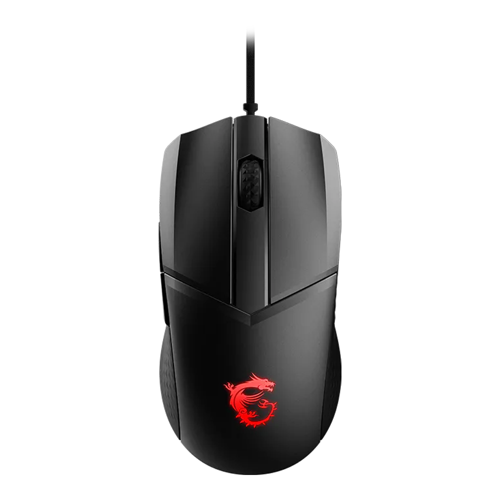 MSI Clutch GM41 Lightweight V2 Wired Gaming Mouse (Black)