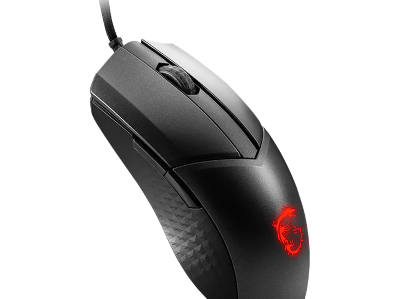 MSI Clutch GM41 Lightweight V2 Wired Gaming Mouse (Black) - image 4