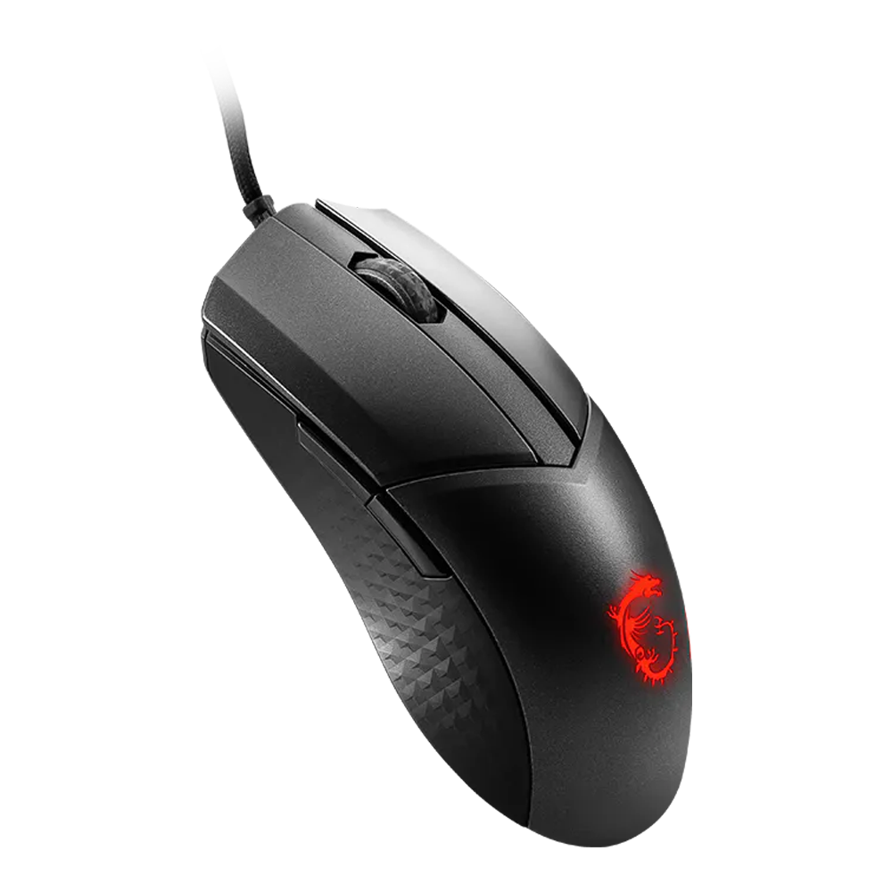 MSI Clutch GM41 Lightweight V2 Wired Gaming Mouse (Black) - Image 4