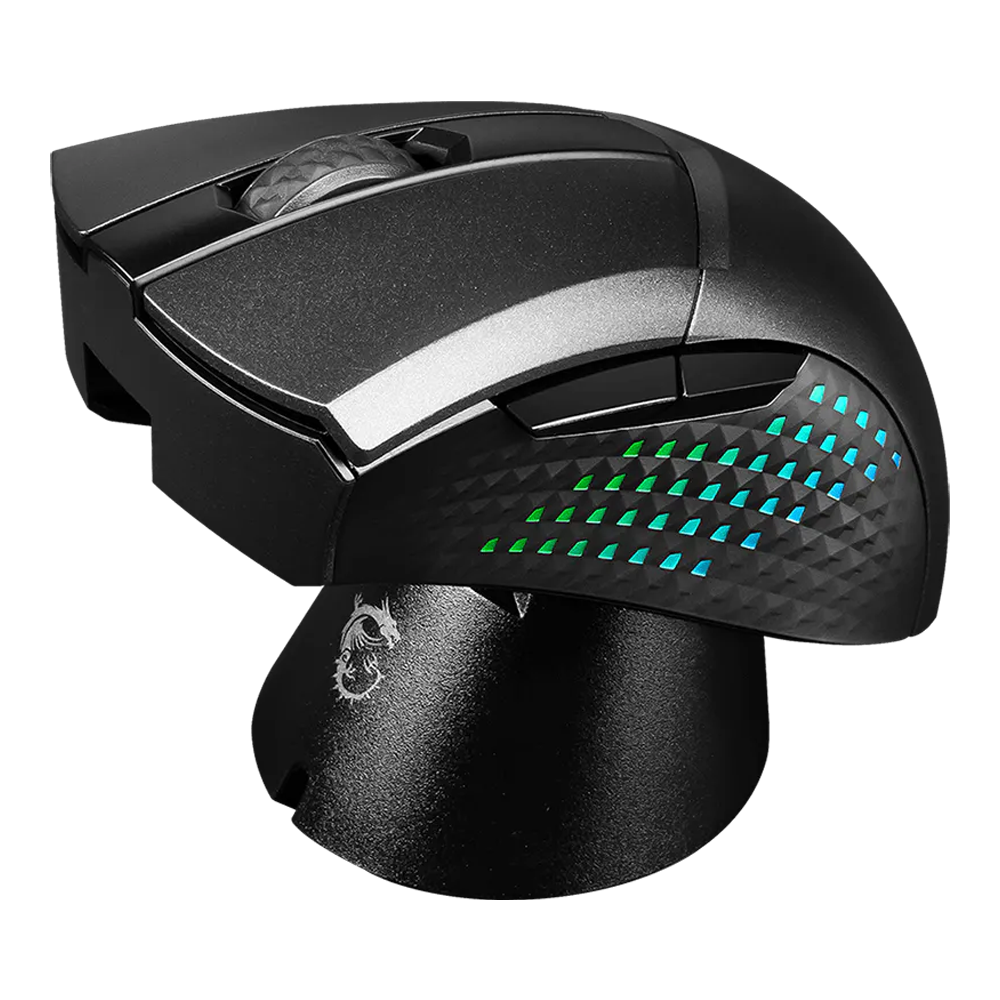MSI Clutch GM51 Lightweight Wireless Gaming Mouse (Black) - Image 2