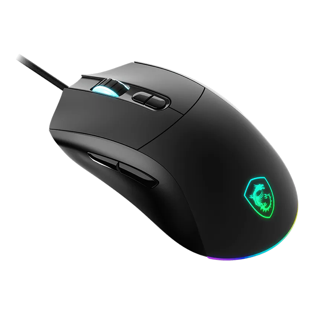 MSI Forge GM320 Wired Gaming Mouse (Black)