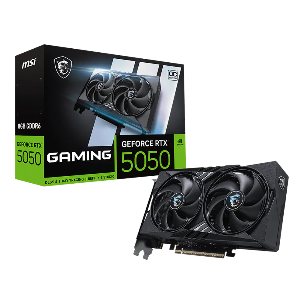 8GB MSI GeForce RTX 5050 8G Gaming OC Graphics Card