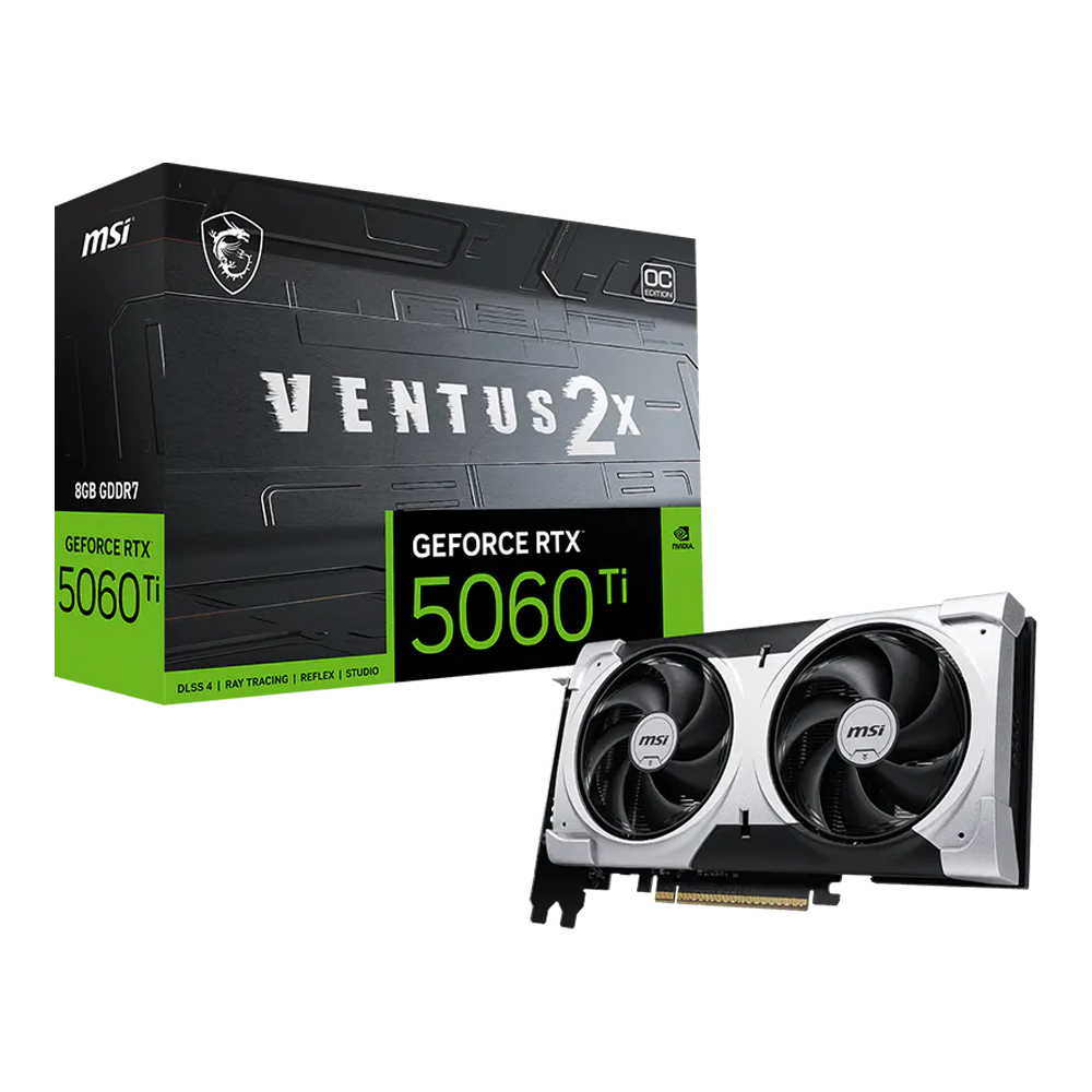 8GB GeForce RTX™ 5060 Ti 8G VENTUS 2X OC PLUS Graphics Card