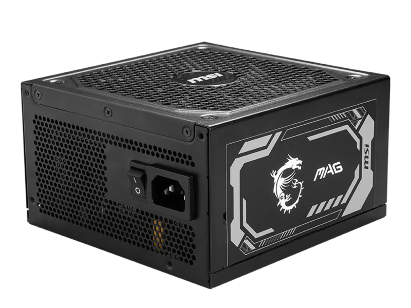 1000w MSI MAG A1000GL PCIE5 Power Supply 80+ (Gold)