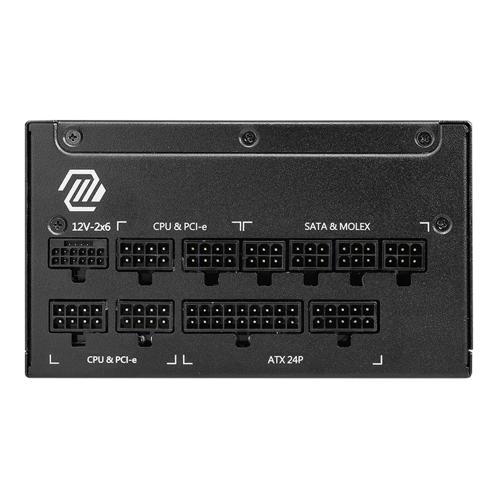 1250w MSI MAG A1250GL PCIE5 Power Supply 80+ (Gold) - Image 2