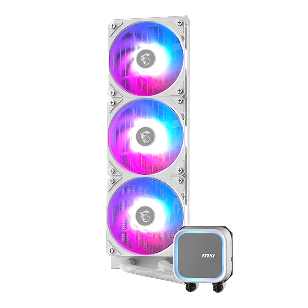 MSI MAG CORELIQUID A13 360 CPU Cooler (White) - Image 2