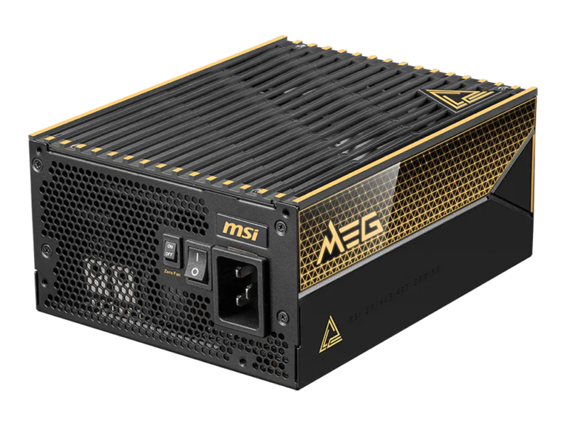 1600w MSI MEG Ai1600T PCIE5 Power Supply 80+ (Titanium) - image 3