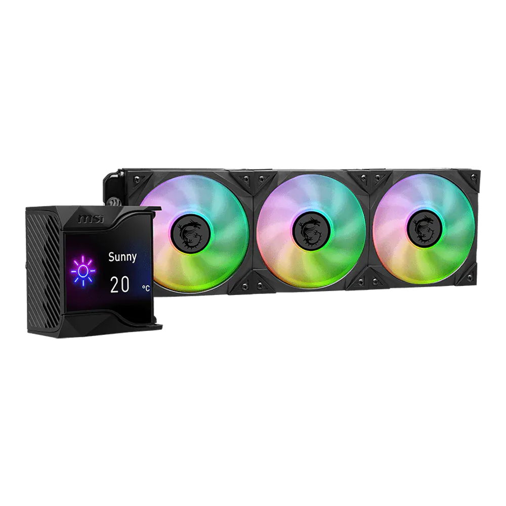 MSI MPG CORELIQUID D360 LCD CPU Cooler (Black) - Image 3