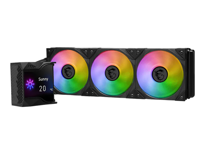 MSI MPG CORELIQUID D360 LCD CPU Cooler (Black) - image 2