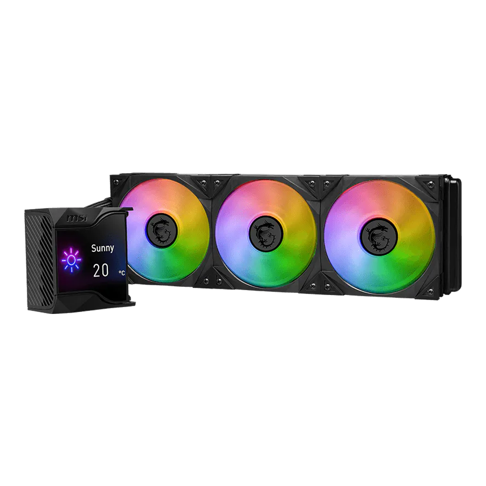 MSI MPG CORELIQUID D360 LCD CPU Cooler (Black) - Image 2