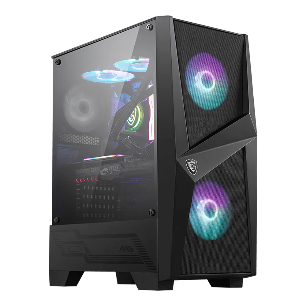 MSI Mag Forge 100R ATX Gaming Case - Black