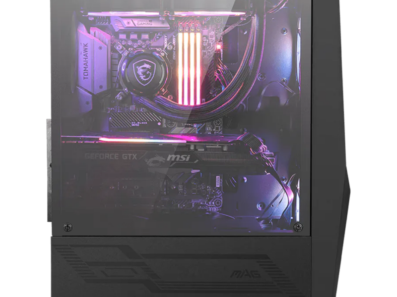 MSI Mag Forge 100R ATX Gaming Case – Black - image 4