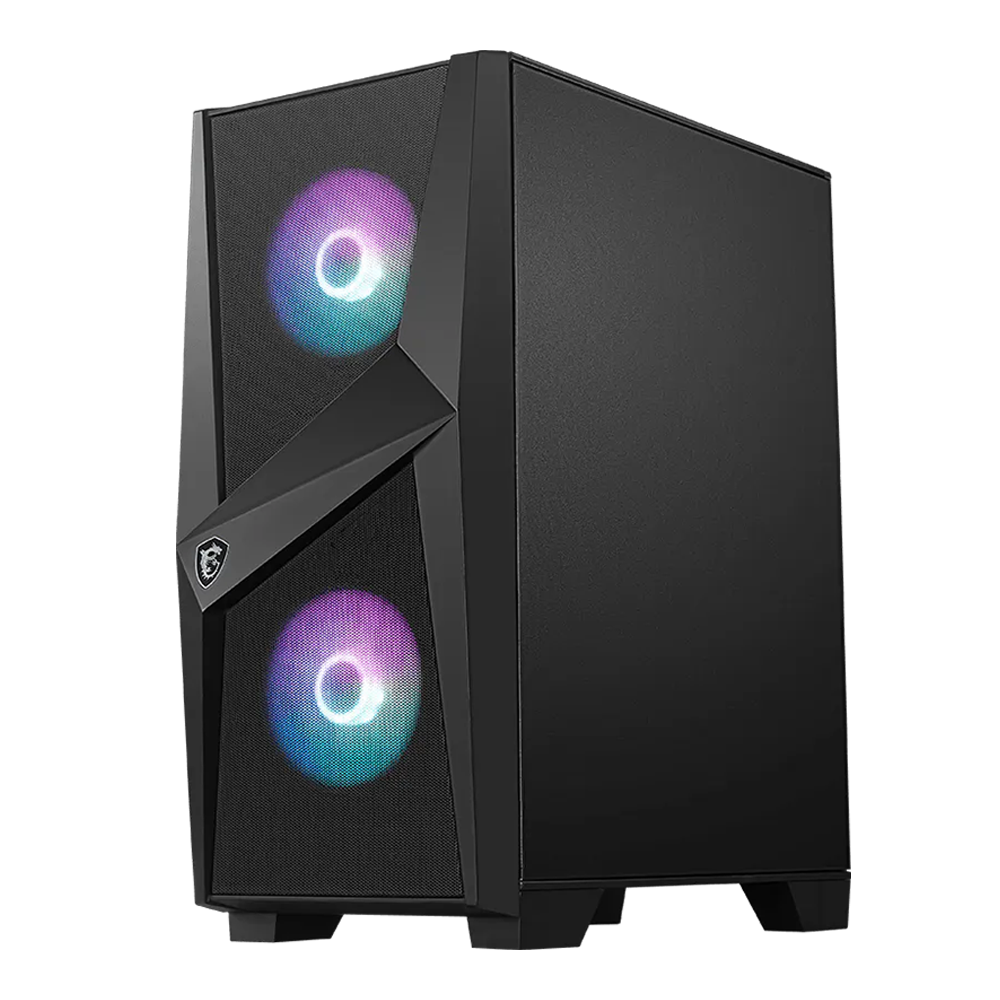 MSI Mag Forge 100R ATX Gaming Case - Black - Image 3