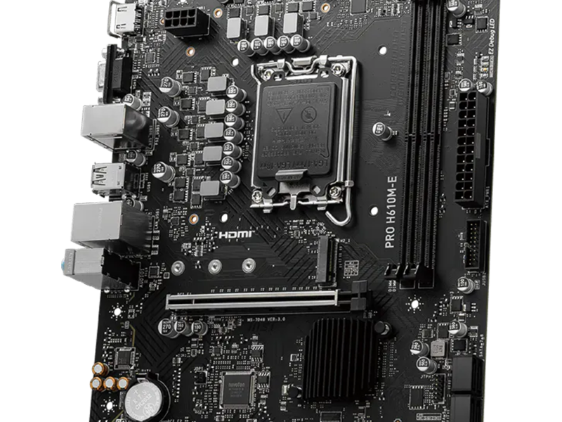 MSI Pro H610M-E Motherboard (DDR5) - image 3