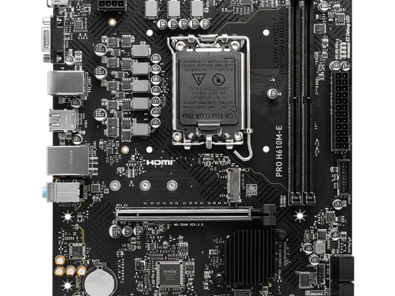 MSI Pro H610M-E Motherboard (DDR5) - image 2