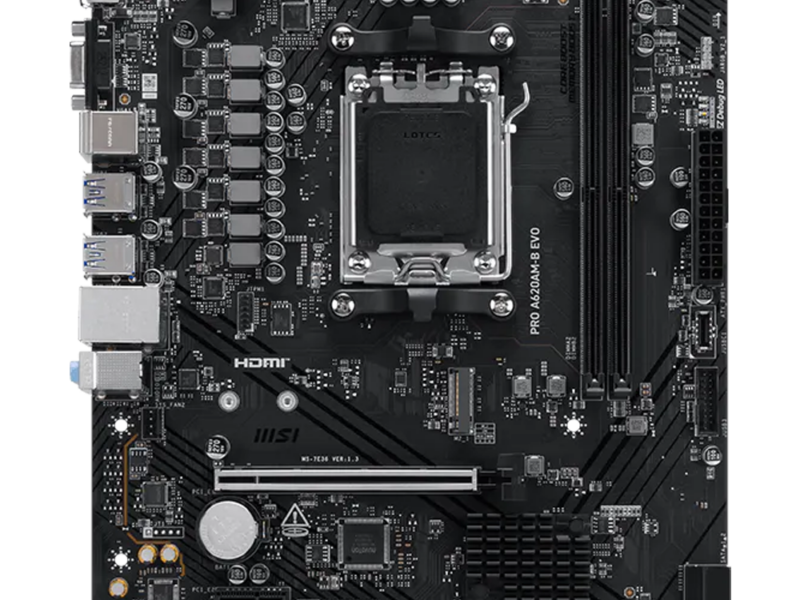 MSI Pro A620AM-B EVO Motherboard (DDR5) - image 2