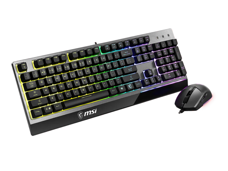 MSI Vigor GK30 Wired Gaming Combo Keyboard & Mouse (Black) - image 4