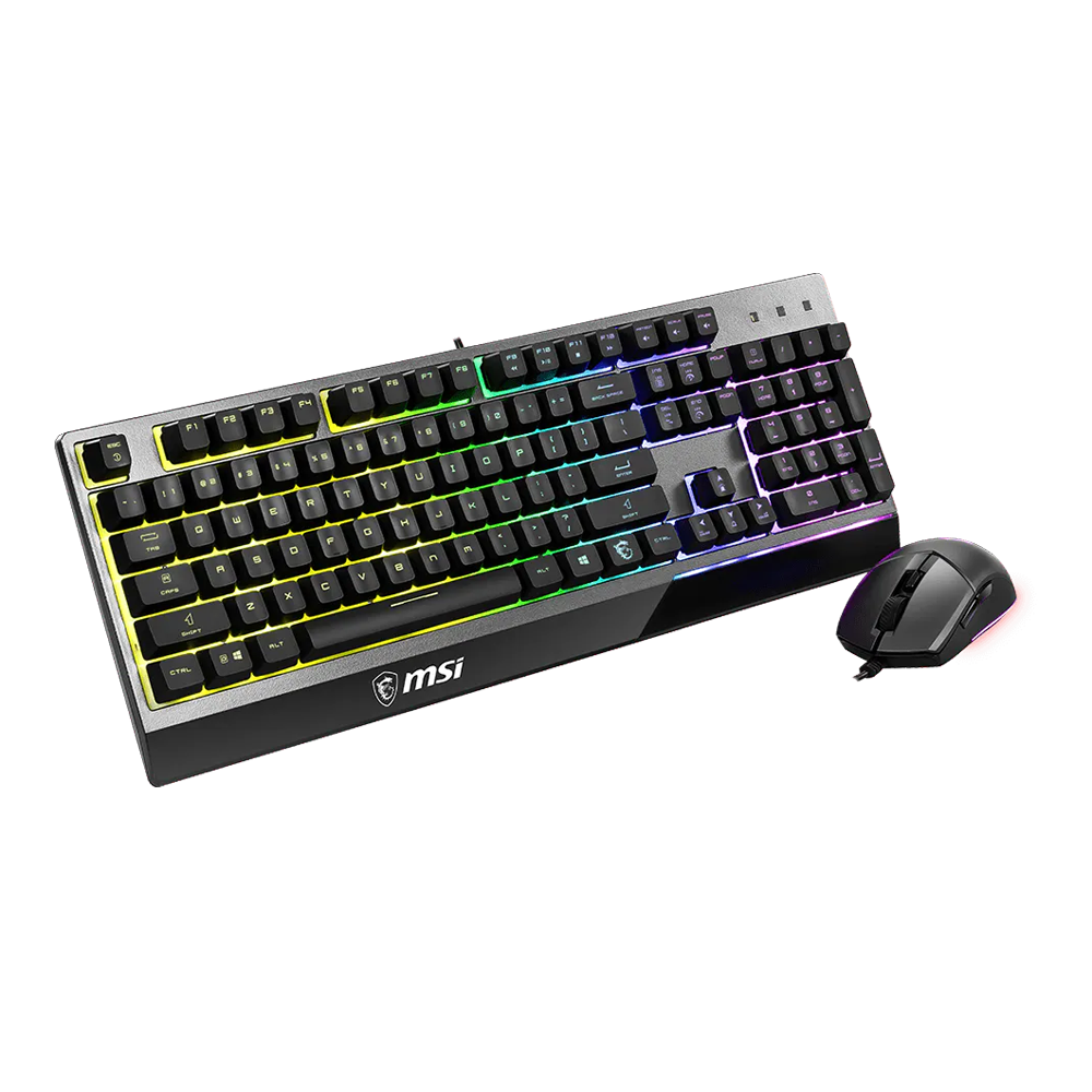 MSI Vigor GK30 Wired Gaming Combo Keyboard & Mouse (Black) - Image 4