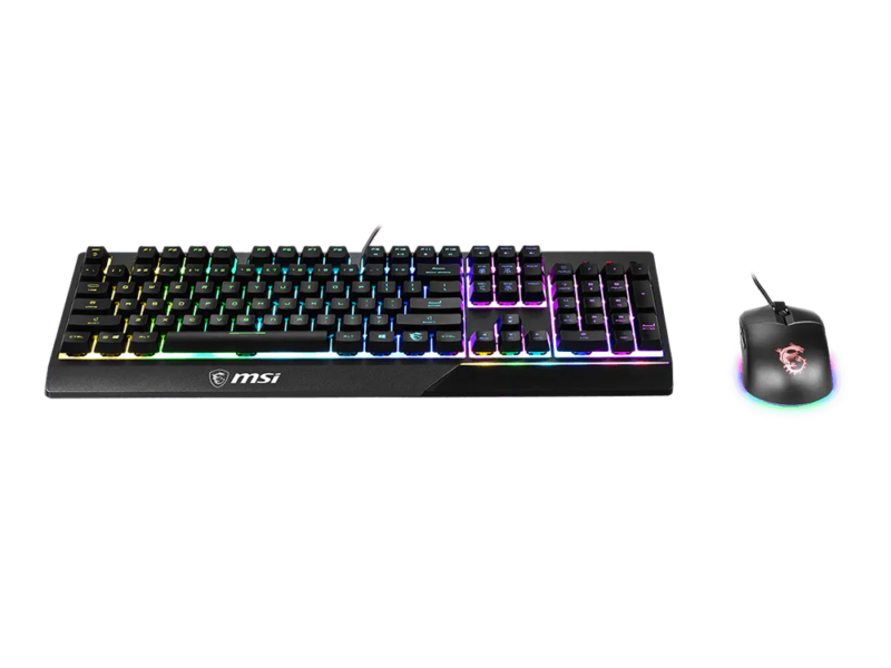 MSI Vigor GK30 Wired Gaming Combo Keyboard & Mouse (Black) - image 2