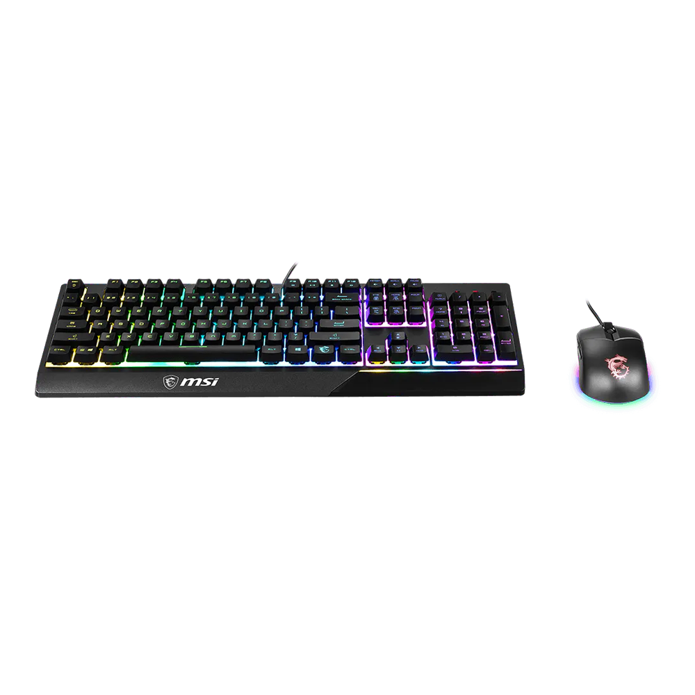 MSI Vigor GK30 Wired Gaming Combo Keyboard & Mouse (Black) - Image 2