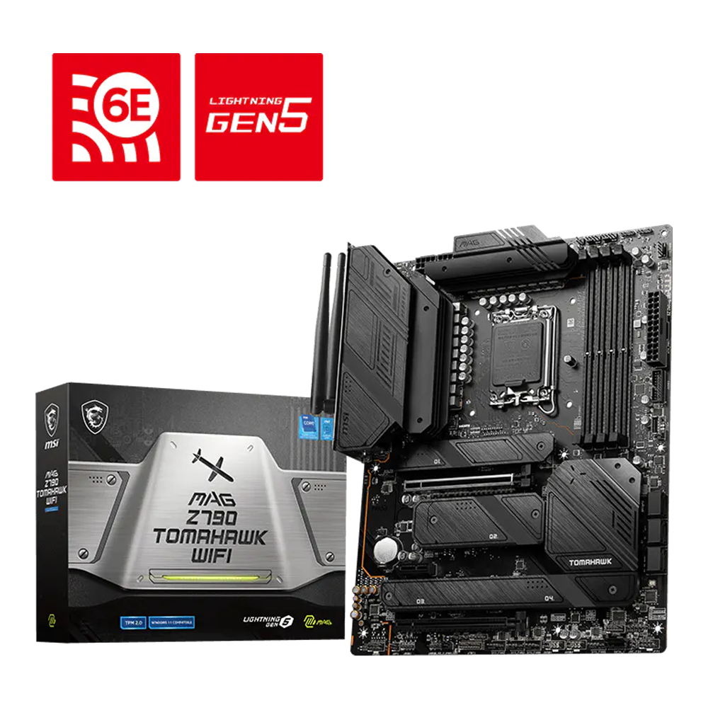 MSI Mag Z790 Tomahawk WIFI Motherboard (DDR5)