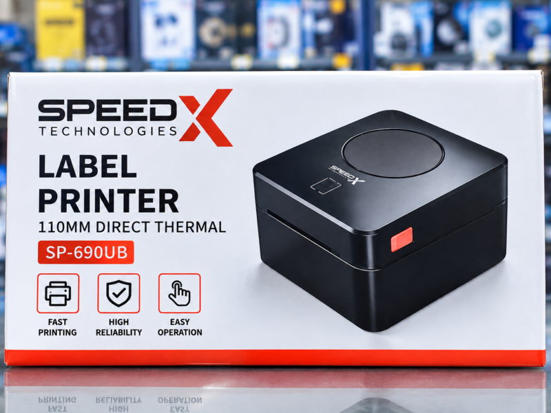 Speed X SP-690UB<br />Thermal Label Printer<br />( USB + Bluetooth )