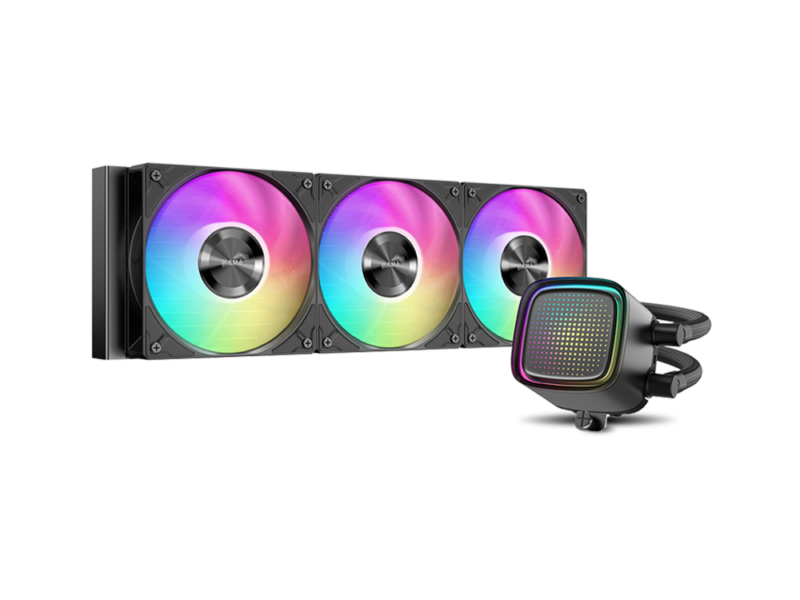 SAMA L50 360mm Liquid CPU Cooler (Black)