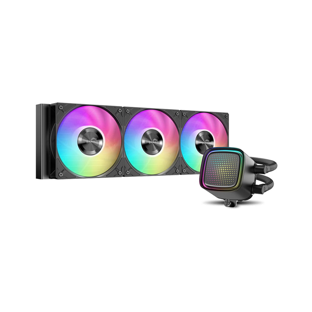 SAMA L50 360mm Liquid CPU Cooler (Black)