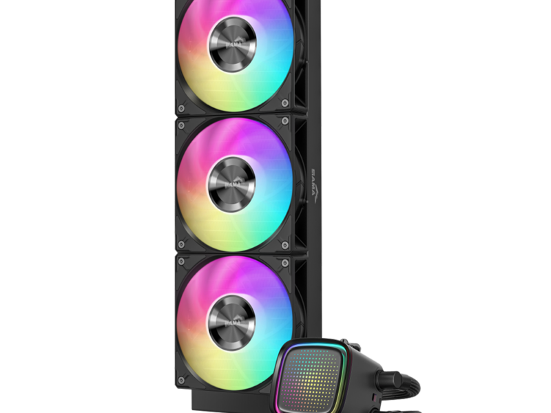 SAMA L50 360mm Liquid CPU Cooler (Black) - image 2