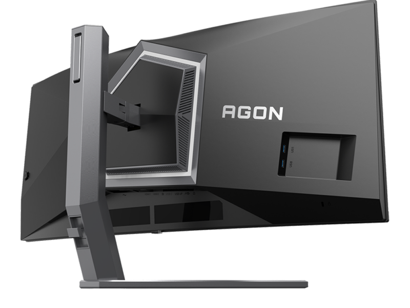 34” AOC Agon Pro AGP346UCSD WQHD 3-Sided Frameless QD-OLED Curved Gaming Monitor - image 7