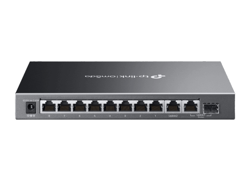 TP-Link ES210GMP Omada 10-Port Gigabit Easy Managed Switch with 8-Port PoE+ - image 2
