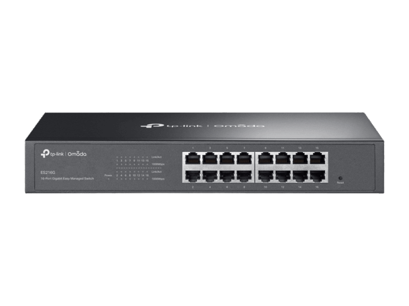 TP-Link ES216G Omada 16-Port Gigabit Easy Managed Switch