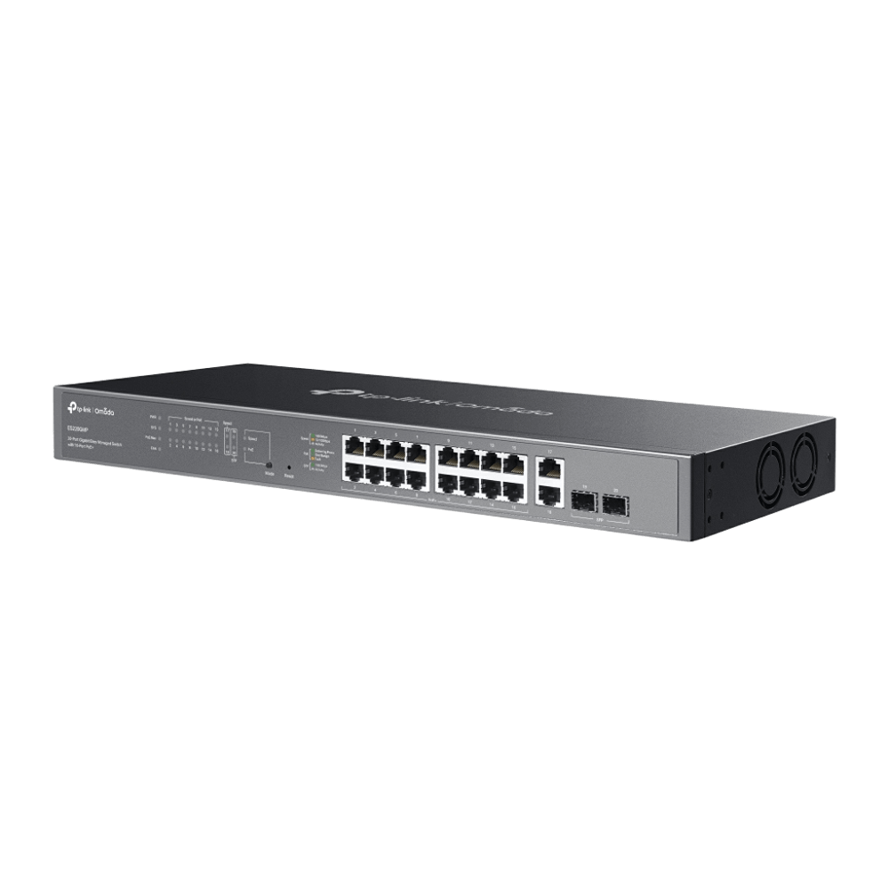 TP-Link ES220GMP Omada 20-Port Gigabit Easy Managed Switch with 16-Port PoE+ - Image 3