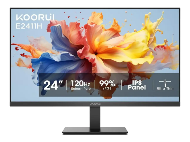 23.8″ Koorui E2411H FHD 120Hz IPS Gaming Monitor