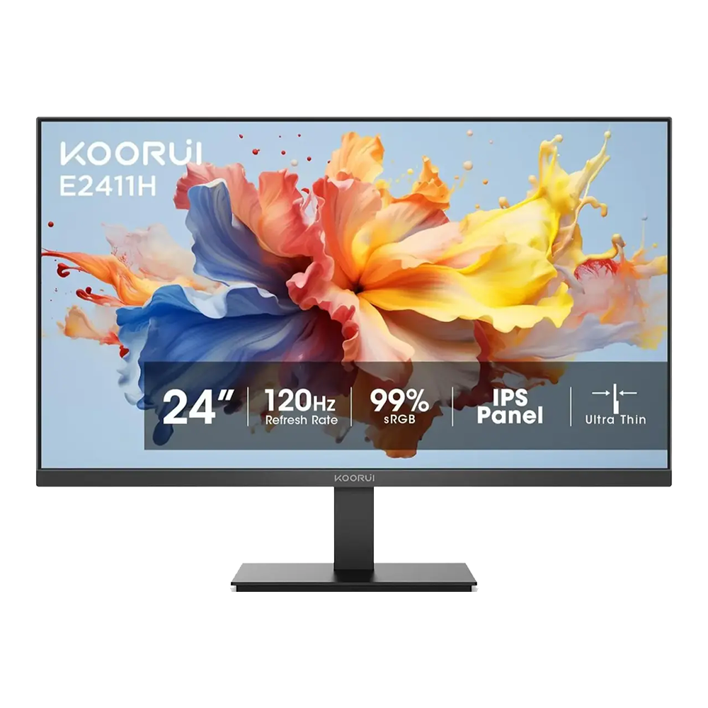 23.8″ Koorui E2411H FHD 120Hz IPS Gaming Monitor