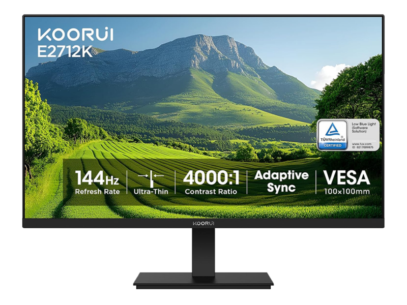27″ Koorui E2712K FHD 144Hz VA Gaming Monitor