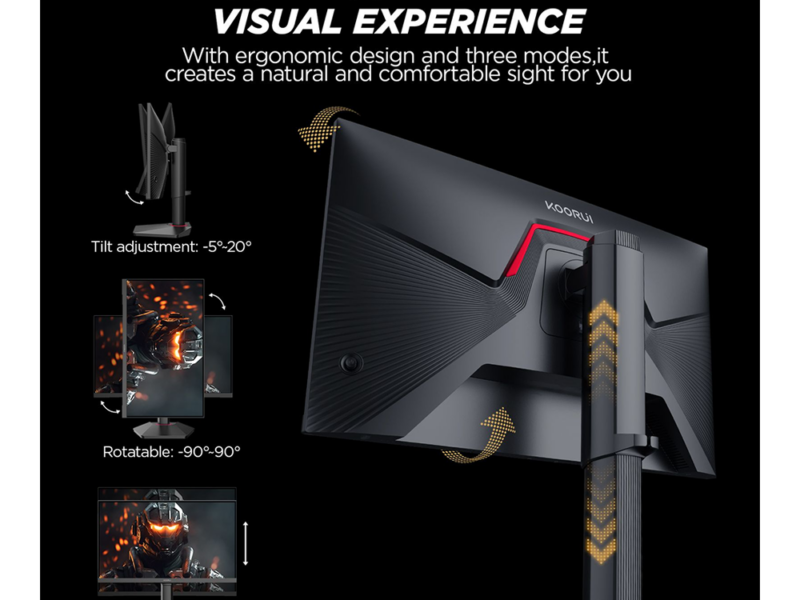 24.5″ Koorui G2511E FHD 320Hz Fast IPS Gaming Monitor - image 2