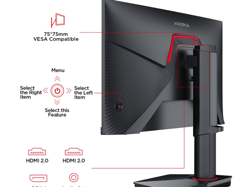 24.5″ Koorui G2511E FHD 320Hz Fast IPS Gaming Monitor - image 3