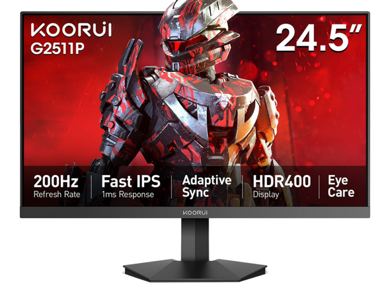 24.5″ Koorui G2511P FHD 200Hz Fast IPS Gaming Monitor