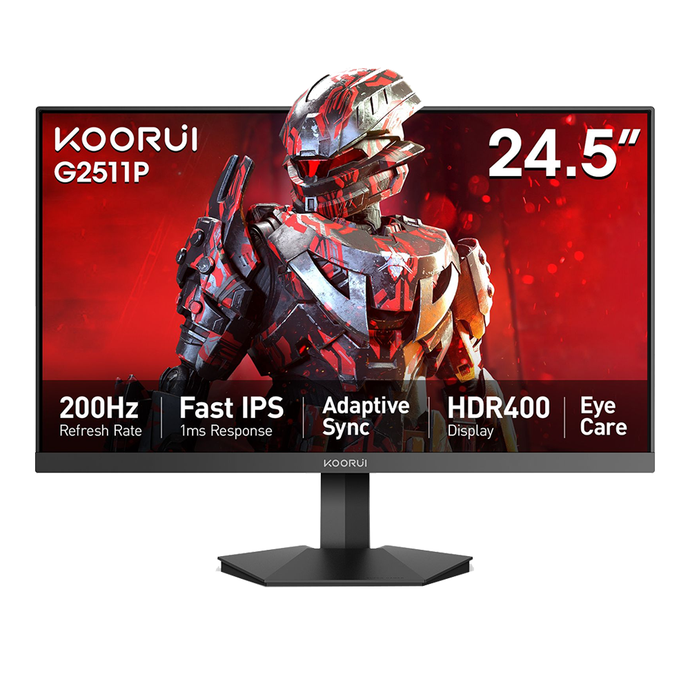 24.5″ Koorui G2511P FHD 200Hz Fast IPS Gaming Monitor