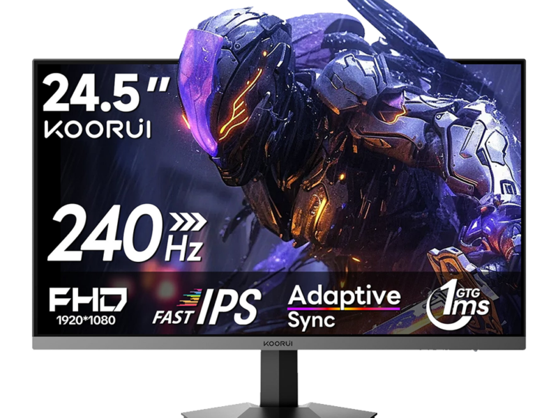 24.5″ Koorui G2511X FHD 240Hz Fast IPS Gaming Monitor