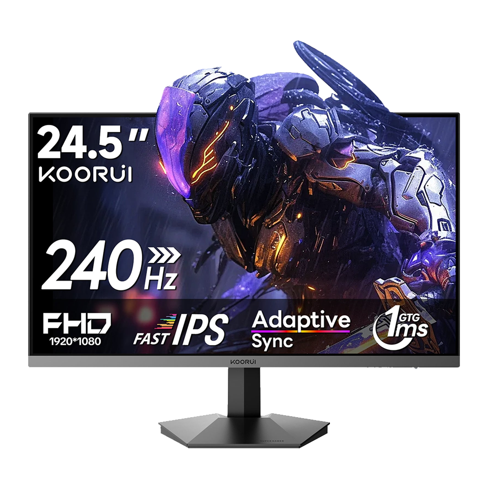 24.5″ Koorui G2511X FHD 240Hz Fast IPS Gaming Monitor