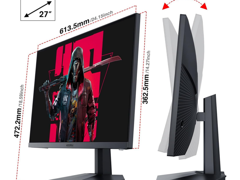 27″ Koorui GN06 FHD 180Hz IPS Gaming Monitor - image 3