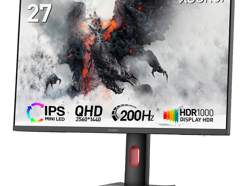 27″ Koorui S2721PM QHD 200Hz IPS Gaming Monitor - image 2