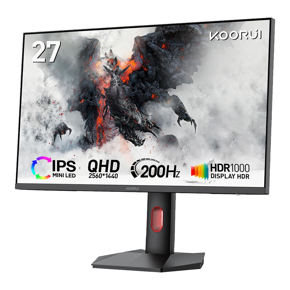 27″ Koorui S2721PM QHD 200Hz IPS Gaming Monitor - Image 2