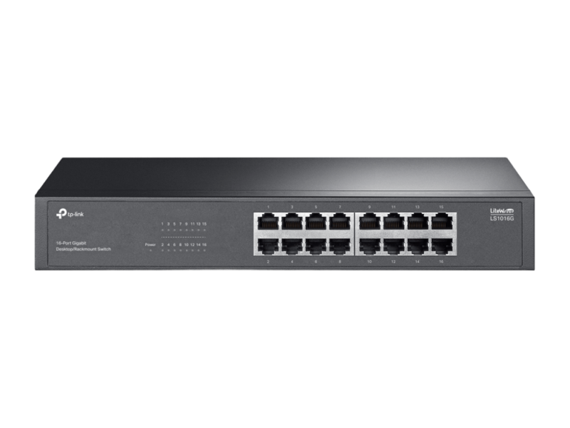 TP-Link LS1016G 16-Port Gigabit Desktop/ Rackmount Switch - image 2