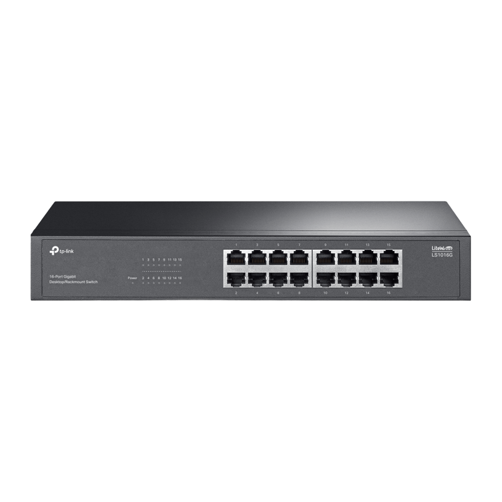 TP-Link LS1016G 16-Port Gigabit Desktop/ Rackmount Switch - Image 2