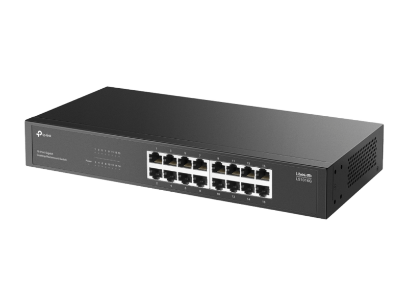 TP-Link LS1016G 16-Port Gigabit Desktop/ Rackmount Switch - image 4
