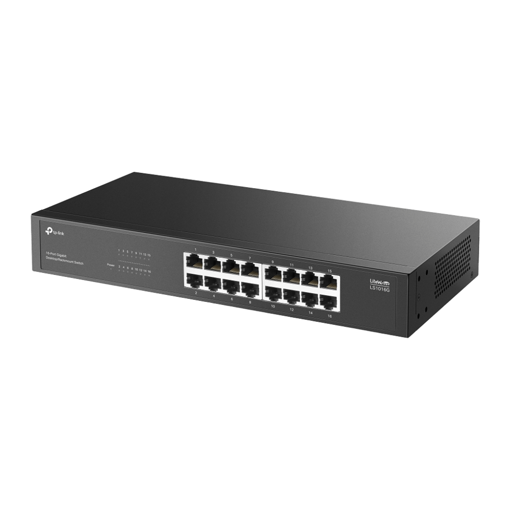 TP-Link LS1016G 16-Port Gigabit Desktop/ Rackmount Switch - Image 4
