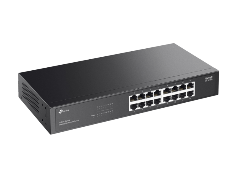TP-Link LS1016G 16-Port Gigabit Desktop/ Rackmount Switch - image 3